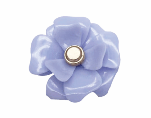 Jibbitz Blue Metal Flower