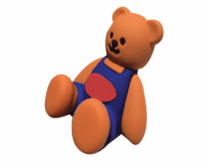 Jibbitz 3D Bear