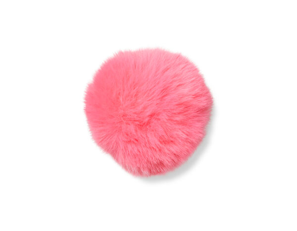 Jibbitz Fushia Fur Pompom Ball