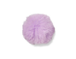 Jibbitz Purple Fur Pompom Ball