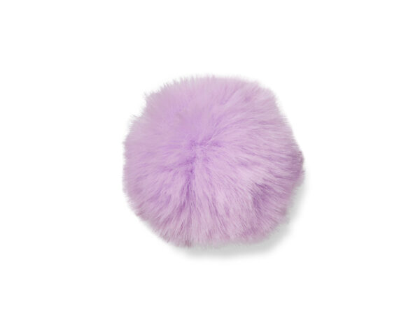 Jibbitz Purple Fur Pompom Ball