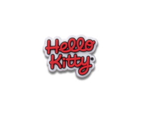 Jibbitz Hello Kitty word