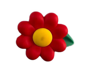 Jibbitz Red Flower