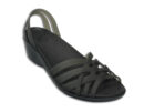 Crocs Huarache Mini Wedge Women Black