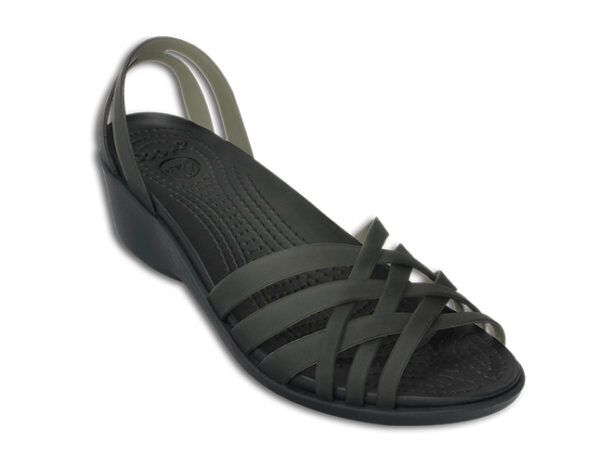 Crocs Huarache Mini Wedge Women Black - Image 2