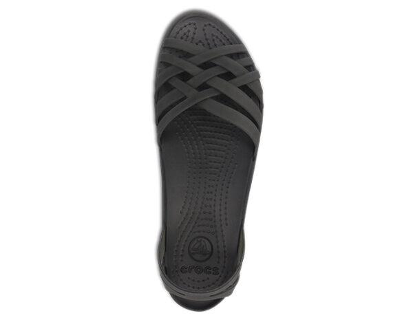 Crocs Huarache Mini Wedge Women Black - Image 3