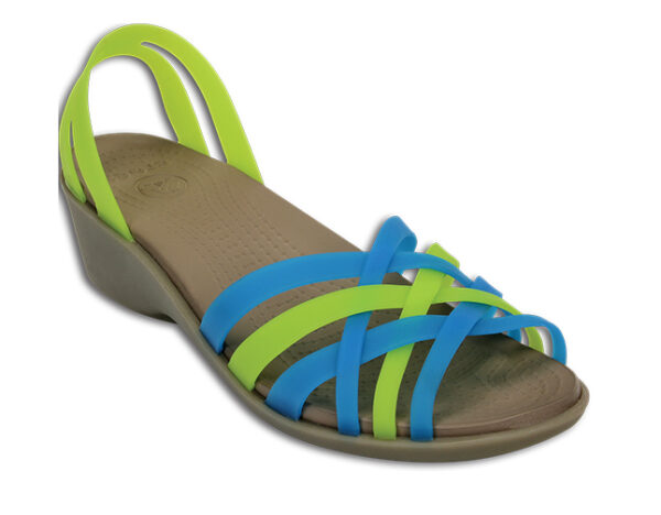 Crocs Huarache Mini Wedge Women Ocean Mushroom - Image 2