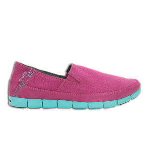 Crocs Stretch Sole Loafer Women Vibrant Violet Pool