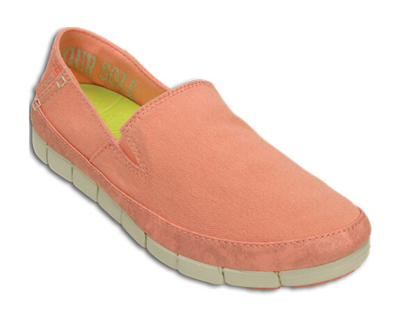 Crocs Stretch Sole Loafer Women Melon Stucco - Image 2