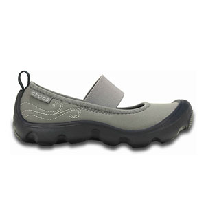Crocs Duet Busy Day Mary Jane Children's Navy Light Grey