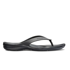 Crocs Women's Swiftwater Flip Black Black