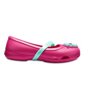 Crocs Lina Flat Kids Candy Pink