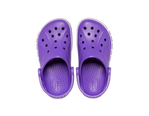 Crocs Bayaband Clogs Kids Neon Purple - Image 3