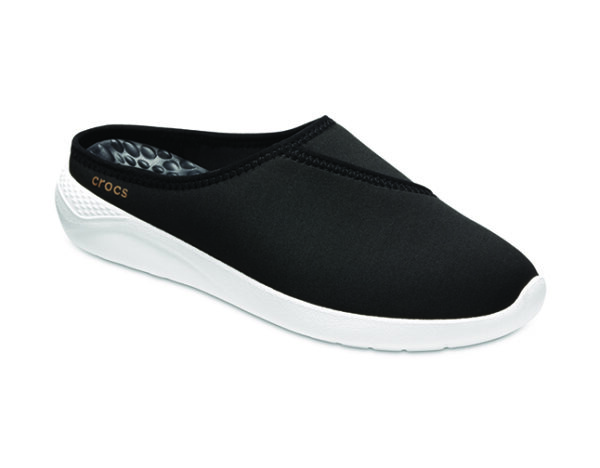 Crocs LiteRide Mule Women Black White - Image 2