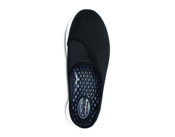 Crocs LiteRide Mule Women Black White - Image 3