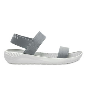 Crocs LiteRide Sandal Women Light Grey White