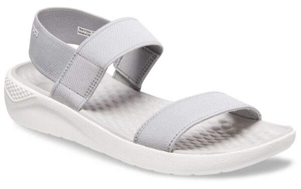 Crocs LiteRide Sandal Women Light Grey White - Image 2