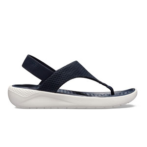 Crocs LiteRide Mesh Flip Women Navy White