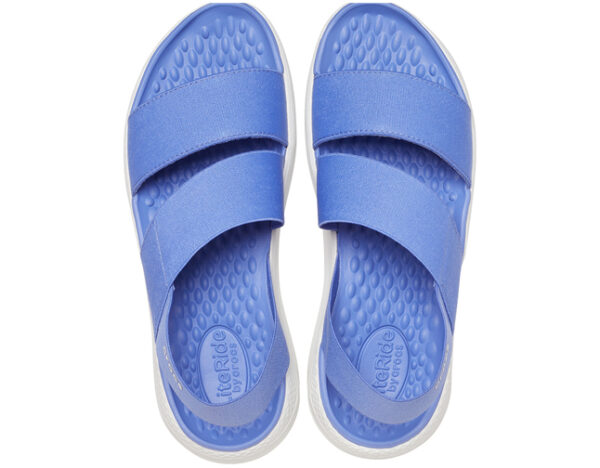 Crocs LiteRide Stretch Sandal  Lapis White - Image 3