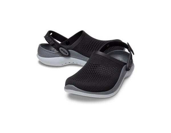 Crocs LiteRide 360 Clog Kids Black Slate Grey - Image 4