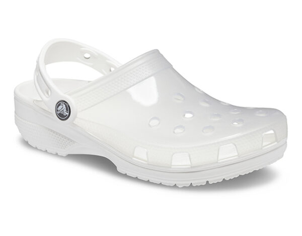 Crocs Classic Translucent Clog White - Image 2