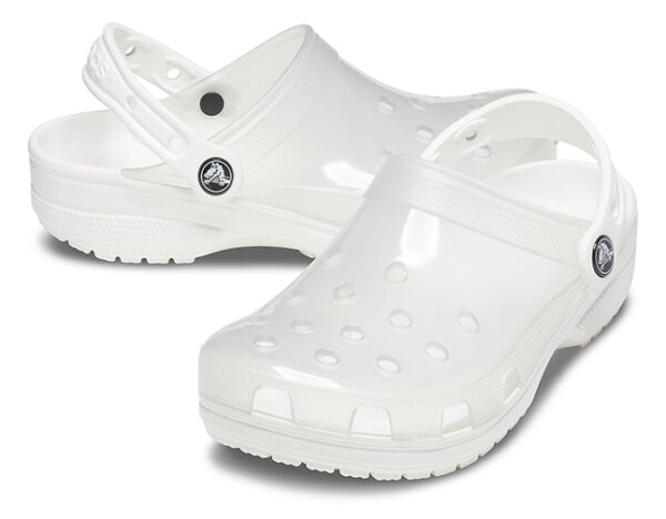 Crocs Classic Translucent Clog White - Image 4