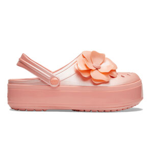 Crocs Crocband Platform Vivid Blooms Clog Melon