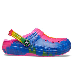 Crocs Classic Lined Tie Dye Clog