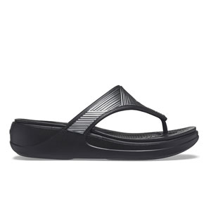 Crocs Monterey Metallic Wedge Flip