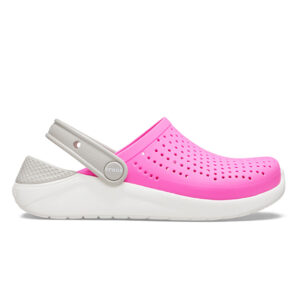 Crocs literide Clog kids Electric Pink White